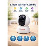 Özgürce Hd 1080P Ptz Wifi Ip Kamera, Gece Görüşlü, Ev ve Evcil Hayvan Takipli - Seçenek 1 - Ahşap - Beyaz
