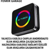 Özgürce Kablosuz Carplay ve Android Auto, Youtube ve Netflix Uyumlu, Aı Destekli Araç Ekranı - Seçenek 1 - Cappuccino