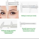 Özgürce Kaş Ölçüm Cetveli, Altın Oran, Microblading ve Kaş Kontürü Için - Ahşap