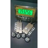 Özgürce Kendi Kantarını Kendin Yap Hayvan Kantarı Set Loadcell Indikatör Baskül - Seçenek 1 - Ahşap
