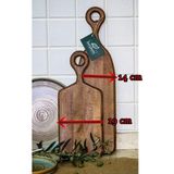 Özgürce Koyu Ceviz Kesme ve Servis Tahtası, 2'li, 13X50 cm ve 15X36 cm Set - Ahşap - Ceviz - Seçenek 1