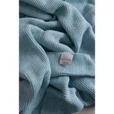 Özgürce Mavi Akrilik Bebek ve Çocuk Battaniyesi 80X100, Yumuşak ve Rahat Kullanım - Ahşap - Ceviz - Seçenek 1