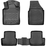 Özgürce Özel 3D Siyah Paspas, Nissan Qashqai 2006-2013 Için, Koruyucu ve Şık - Seçenek 1 - Antrasit