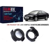 Özgürce Passat B6 Far Tutucu LED Ampul Sabitleme Aparatı, Güçlü ve Güvenilir Performans - Ceviz - Seçenek 1