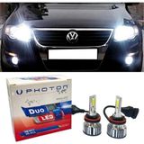 Özgürce Passat B6 LED Xenon Uzun Far Ampul H7 Duo Beyaz Renk - Eflatun - Seçenek 1