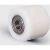 Özgürce Poliamid Transpalet Tekerleği, Rulmanlı, Çap 70 Mm, Genişlik 60/17 mm - Antik Altın