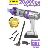 Özgürce Powerstorm Kablosuz El Süpürgesi 20000PA, 3 Kademe, Hepa Filtre, 21V 2.0AH - Seçenek 1 - Cappuccino