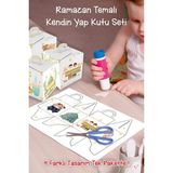 Özgürce Ramazan Temalı Kendin Yap 4’lü Eğlenceli ve Eğitici Kutu Seti - Seçenek 1