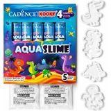 Özgürce Renkli Aqua Slime Dinozor Dünyası Seti 5X90ML – Eğlenceli Kendin Yap Oyuncak - Seçenek 1
