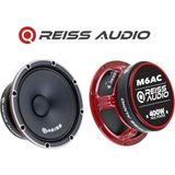 Özgürce RS-M6AC Çifti 16 cm Oto Midrange Hoparlör 800W Peak 400W Rms Metal Kapaklı - Seçenek 1