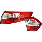 Özgürce Sağ Arka Stop Lambası Iç+Dış Ünite Renault Fluence 2010-2015 - Antrasit - Seçenek 1