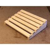Özgürce Sağlam Masa Altı Ayaklık ve Koyma Standı 30X40 Cm, Dayanıklı ve Şık Tasarım - Seçenek 1 - Ahşap - Ceviz