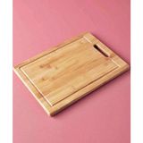 Özgürce Şık ve Dayanıklı 34X24 cm Kesme Tahtası, Mutfağınıza Şıklık Katın - Ahşap - Bej - Seçenek 1