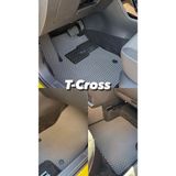 Özgürce Şık ve Dayanıklı Volkswagen T-Cross Premium Akıllı Oto Paspas + Metal Topukluk - Seçenek 1 - Bej