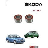 Özgürce Skoda Felicia Ön Teker Bilyası 2'li Set, Dayanıklı ve Güvenilir Rulman - Eflatun