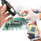 Özgürce Taşınabilir Dijital Mikroskop 1000X 2mp 8 LED USB ile Detaylı Inceleme - Ahşap - Seçenek 1