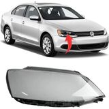 Özgürce Volkswagen Jetta Sağ Far Camı 2011-2017 Uyumlu, Yüksek Kalite - Antrasit