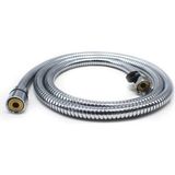 Özgürce YT22 Star Krom Spiral Taharetmatik Hortum, 110-120CM, Dayanıklı ve Şık Tasarım - Seçenek 1