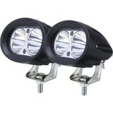 Özgürce Yüksek Güçlü 20W Off Road Motosiklet Sis Farı Takımı - Eflatun - Seçenek 1