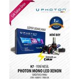 Özgürce Yüksek Parlaklıklı H7 LED Xenon Far, Fiat Egea Kısa Far Için Parlak Ileri Teknoloji - Antrasit - Seçenek 1
