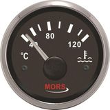 Özgürce Yüksek Performanslı Siyah Yakıt Göstergesi 12-24V, Ø 55 mm - Ahşap - Seçenek 1