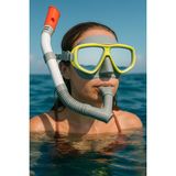 Özgürce Yüzme Maskesi ve Snorkel Seti, Deniz ve Havuz Için, 14 Yaş ve Üzeri - Ahşap - Seçenek 1