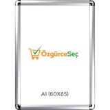 ÖzgürceSeç A1 (60X85) Alüminyum Açılır Kapanır Rondo Çerçeve - 1 Adet