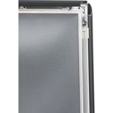 ÖzgürceSeç Alüminyum Çerçeve Açılır Kapanır Gönye Köşe 25MM - Antrasit - B2 (50X70)