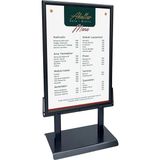 ÖzgürceSeç Işıklı Sac Taban Kaldırım Reklam Panosu - 50x70