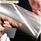 Özgürceseç Parlak Şeffaf Transparan Yapışkanlı Kaplama Folyo - Ragle Hediyeli - 107 x 500 cm