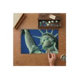 Özgürlük Heykeli Yakın Çekim Tasarımı 240 Parça Ahşap Puzzle Ahşap Kutuda MP00184