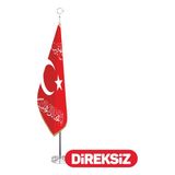 Özgüvenal Fetih Makam Bayrağı Telalı Simli 100 x 150 cm