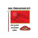 Özgüvenal Okul Flaması Tören Takım Seti