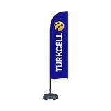 Özgüvenal Turkcell Yelken Bayrak Zeminli