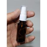 Ozka Concept 3 Adet Boş Amber Renk Cam Şişe Spreyli Kolonya Şişesi Doldurulabilir Cep Parfüm Şişesi 20 ml 869743 - 000-Siyah