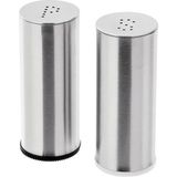 Ozka Concept 802.336.75 Plats Tuzluk Biberlik, Paslanmaz Çelik, 2'li Set - 001 - Beyaz - 0,5 ml