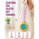 Ozka Concept Anahtarlık Çanta Charmı Askılı Analog Dekoratif Saat Pembe - (No Color)