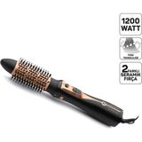 Ozka Concept AR5063 Volume Pro Hava Uflemeli Sac Şekillendirici, Seramik, 1200 Watt, 2 Kademe Isı Ayarı, 2 - 0 - Siyah