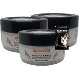 Ozka Concept Arnavut Kremi 3X50 ml Cilt Masaj Bakım Kremi 1 Adet Jel ile