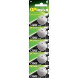 Ozka Concept Batteries CR2430 2430 Boy Lityum Düğme Pil, 3 Volt, 5'li Kart - Açık Mavi - 1 Adet