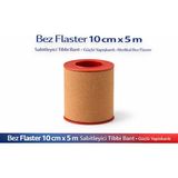 Ozka Concept Bez Flaster 10 cm x 5 M Sabitleyici Bant Kahverengi Bez Flaster Güçlü Yapışkanlı 1 Adet