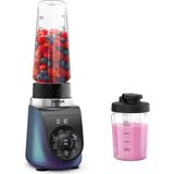 Ozka Concept Blend Up 0,85 Litre 8 Programlı Güçlü 1000 Watt Mini Smoothie Blender - - 00-Siyah - Beyaz