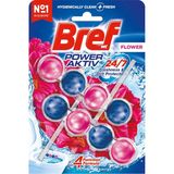 Ozka Concept Bref Wc Power Aktiv Çiçek Kokulu 2'li Klozet Temizleme Topları 1 x 2 Adet, Çiçek 2, Ikili