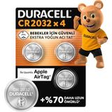 Ozka Concept Cr 2032 Lityum Düğme Pil (4’lü Paket) – 3V, (CR2032) - Açık Mavi - 1 Adet