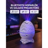 Ozka Concept Dinozor Yumurta Gece Lambası Projektör – 14 Renk Seçeneği