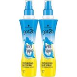 Ozka Concept GOT2B Beach Babe Deniz Tuzu Spreyi, 2X200 Ml, Saç Bakım Seti - 0 - Siyah