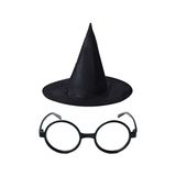 Ozka Concept Harry Potter Büyücü Şapkası Harry Potter Büyücü Gözlüğü Siyah Renk - 1 Ay
