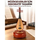 Ozka Concept Klasik Ud Figürlü Melodili Müzik Kutusu Şık Hediyelik - Ahşap