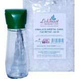 Ozka Concept Lokmanavm Tuz Karabiber Değirmeni Yeşil + Himalaya Çakıl Tuz Beyaz 250 gr - 001 - Beyaz - 0,5 ml
