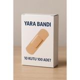 Ozka Concept Nistabolje Bez Yara Bandı 10'lu 10 Paket 100 Adet - --